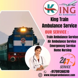  Reach hospitals in Siliguri hassle-free with King Train Ambulance