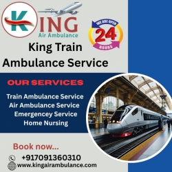  King Train Ambulance in Delhi Plans Transit for Cases That Are Time-sensitive 