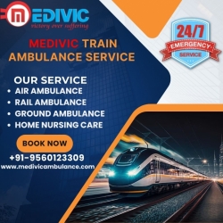 Top-Class Medical Care Provide by Medivic Train Ambulance Service in Indore
