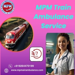 MPM Provides Delhi Tightest Patient Approach Train Ambulance at Nocturnal Hours