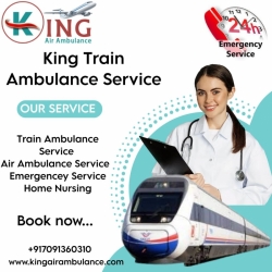  King has a skilled crew providing safe healthcare in Bhopal in its train ambulances