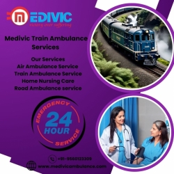  Medivic Offers Customized Assistance on the Move in Bhopal in its Train Ambulance