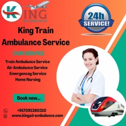 Enjoy a hassle-free journey by availing King Train Ambulance Service in Bhopal