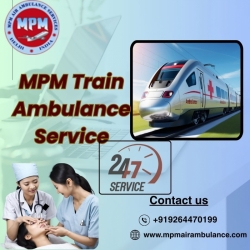 MPM Ensures Gentle Handling for Weak Patients in Gorakhpur on its Train Ambulance