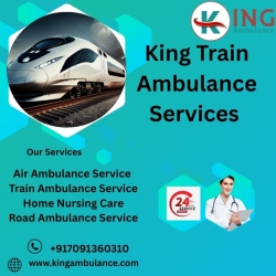  King Offers Careful Transit during Unstable Moments in Delhi with its Train Ambulance