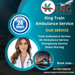  King Offers Transit Solutions When Time Matters in Bhopal in its Train Ambulance