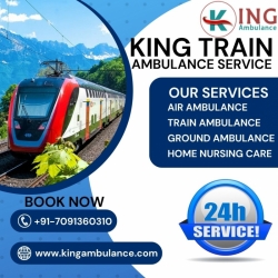 Choose King Train Ambulance in Delhi to Quick Transfer Your Critical Patient