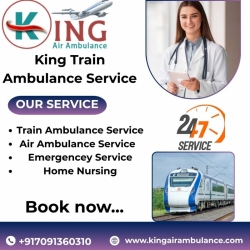  King Never Increase the Pressure by Missing Steps in Siliguri in its Train Ambulance 