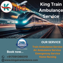  Book King Train Ambulance for the Safest Medical Transfer Journey in Dibrugarh
