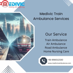 Medivic Never Stops or Backs off during Transit in Dibrugarh in its Train Ambulance 