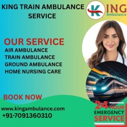 Choose Hassle-Free King Train Ambulance Service in Mumbai with Expert Medical Team 