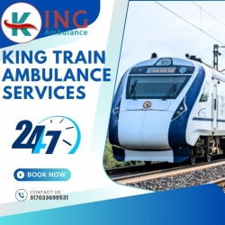 King Train Ambulance in Mumbai Provides 24/7 Service for Transporting Patients