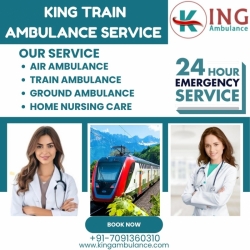 King Establishes a Smooth Route for Transit in Ranchi with its Train Ambulance 