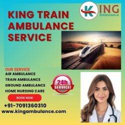 Book King Train Ambulance Service in Mumbai to Shift Your Critical Patient