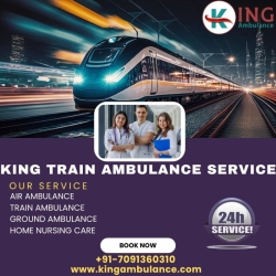 Choose King Train Ambulance Service in Mumbai to Proper Medical staff