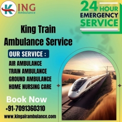 Select Hassle-Free King Train Ambulance Service in Ranchi for Quick Transfer Sick Patient
