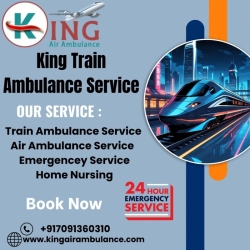 King Train Ambulance in Bhopal Can Be a Life-Saving Opportunity for the Patients    