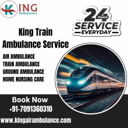 Choose Risk-Free King Train Ambulance Service in Delhi Provide Good Medical Service 