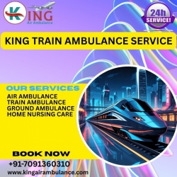  King Does Not Delay or Lose Focus in Transfer in the Siliguri Train Ambulance 