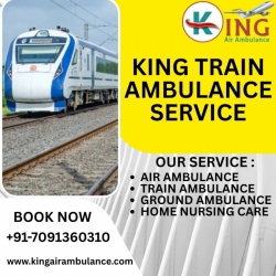  King Offers Alternation for Patients across Cities in Bhopal in its Train Ambulance