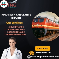  Choose King Train Ambulance Service in Delhi for safest and reliable treatment 