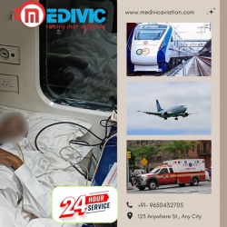 EXPERIENCE A RISK-FREE TRANSPORT WITH MEDIVIC AVIATION TRAIN AMBULANCE IN VELLORE