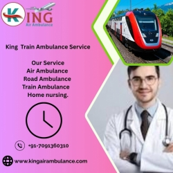  Use King Train Ambulance in Delhi for Life saving Patient Transit