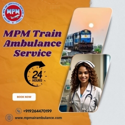 MPM Train Ambulance in Mumbai Provides the Need Comfort during Transfer