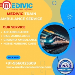 Hassle-Free and Quick Transfer Provide By Medivic Train Ambulance Service in Silchar