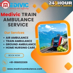 The Superlativie Reliable Medivic Train Ambulance Services Now in Raipur