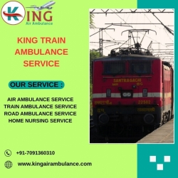  King Train Ambulance provides proper care to patients during the journey