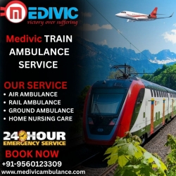 The Team of Low Cost Medivic Train Ambulance in Silchar Guides You Properly