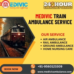 High-Tech Medical Equipment Provide by Medivic Train Ambulance Service in Varanasi 