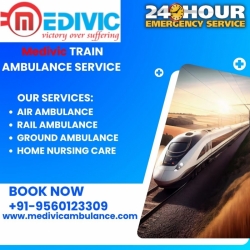 Patient Transfers Made Easy by Medivic Train Ambulance Service in Jamshedpur