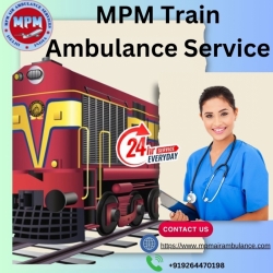 MPM Train Ambulance in Mumbai Provided a Team of Doctors and Nurses
